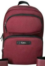 Michael Kors Kent Sport Utility Large Merlot Backpack 37U1LKSC50 Red $44... - £116.46 GBP