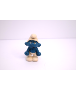 Vintage Schleich Grouchy Smurf PVC Figure 1983 W.Berrie Peyo - $12.25 CAD