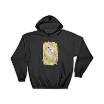 Cat : Gift Hoodie Cute Animal Kitten Funny Friend Birthday Haystack - £28.86 GBP