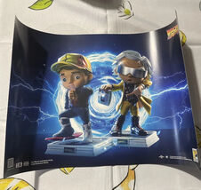 2023 SDCC COMIC CON EXCLUSIVE IRON STUDIOS BACK TO THE FUTURE II 12X18 P... - $17.95