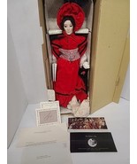 Franklin Heirloom Doll &quot;JO&quot; From Little Women 1984 17&quot; Tall w Original B... - £28.80 GBP