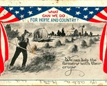 What Can We Do For Home and Country? Help Farmers Patriotic 1917 DB Post... - $13.08