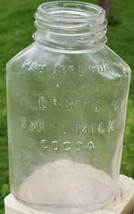 Philadelphia CROFT&#39;S Swiss Milk Cocoa Pat App&#39;d For Embossed Slant Side Jar - £19.65 GBP