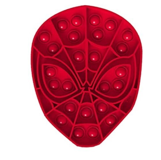 Buffalo Bubble Popping Game ~ Pop It! ~ MARVEL SPIDER-MAN ~ Red ~ Plastic Item image 2