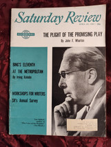 Saturday Review April 29 1961 Leo Szilard Bill Mc Adoo John F. Wharton - £8.49 GBP