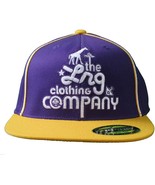 Lifted Research Group LRG Lectic 210 Fitted Hat - Purple Yellow LA Laker... - £18.84 GBP