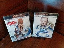 xxx 2:Return of Xander Cage + Cold Pursuit (4K+Blu-ray-No Digital)Free Shipping! - £17.20 GBP