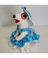 Target Southern Belle Bullseye Dog Plush 2015 With Dress Hat - Stuffed A... - $28.22 CAD