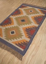 Natural Handwoven Wool Jute Runner Rugs, Living Room  Entryway Home Decorative - £51.25 GBP+
