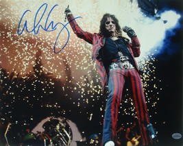 Alice Cooper Signed Photo - Vince Furnier - Schools Out - I&#39;m Eighteen 11&quot;x 14&quot; - £140.80 GBP