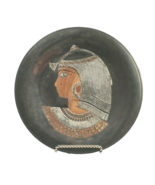 Vintage Cleopatra Copper and Silver Plate Signed by Artist Unusual Piece - €23,71 EUR