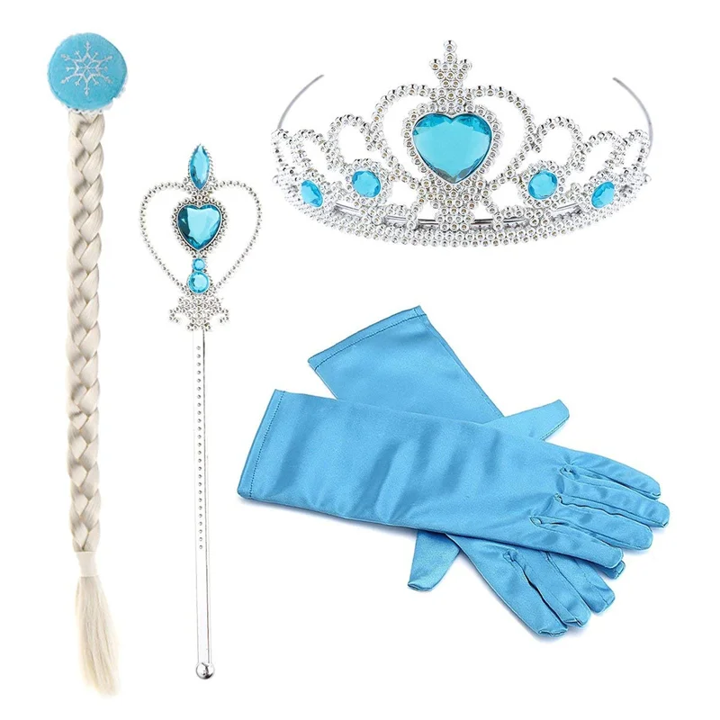 Disney Frozen Princess Little Girls Kids Frozen Elsa Dress Up Accessories Crown - £13.69 GBP