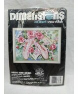 Dimensions No Count Cross Stitch Ballet And Roses 7&quot; X 5&quot; - $15.26 CAD