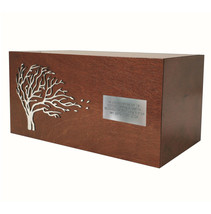 Artistic Adult Cremation urn for Ashes Funeral urn Unique Memorial with Tree - £124.34 GBP+