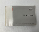 2006 Nissan Altima Owners Manual OEM J01B06009 - £21.50 GBP