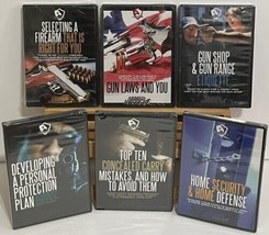 USCCA Concealed Carry Armed American Television 6 DVD Lot 2nd Amendment Info 2A - £41.05 GBP