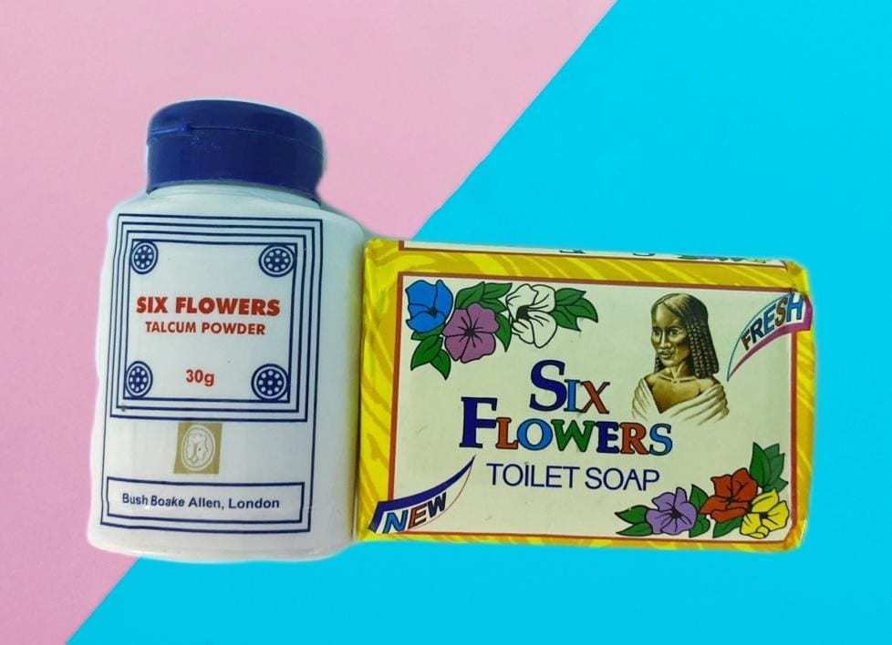Six Flowers Powder(30g) and Soap Bundle - $17.00