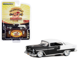 1955 Chevrolet Bel Air Lowrider Matt Black and White "Miracle Used Cars" "Busted - £17.99 GBP