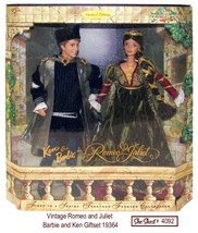 Vintage Barbie and Ken as Romeo and Juliet 19364 Mattel Together Forever Series - £93.68 GBP
