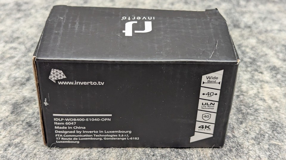 New Inverto Pro Wideband 40mm PLL LNB with Horizontal/Vertical Ports Item image 15