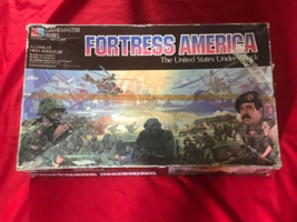 1987 Fortress America Mb Milton Bradley War Game Complete High Adventure Master - £69.36 GBP