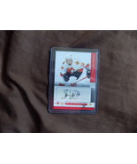05/06 upper deck be a player shean donovan auto signed flames # do - €6,07 EUR