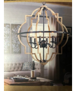 TZOE Orb 6-Light Rustic Chandelier - $1,204.27 MXN