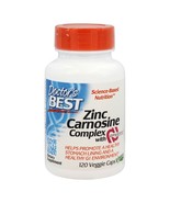 Doctor&#39;s Best Zinc Carnosine Complex with PepZin GI, 120 Vegetarian Caps... - $36.89 CAD