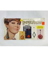 New! Vintage Arrow Paper Mache “Dangle” Earring Kit 3 Pairs 12 Patterns - $39.99