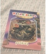 1998 Pickles the Pickled Pig 6 Meanie Babies Dark Horse Comics Trading Card - $85.53 MXN