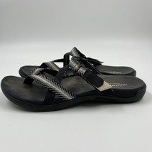 Merrell District Mendi Sandals Women Size 8 Gray Air Cushion Memory Foam - £14.66 GBP