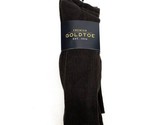 Gold Toe Premier Men&#39;s All Day Comfort Fluffies Brown Socks Sz 6-12.5  3... - $20.78