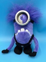Despicable Me 2 Purple Minion Plush With Glowing Eye Thinkway Toys - £55.94 GBP