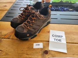 Merrell - Men&#39;s Moab Vertex Vent Composite Toe Construction Shoe, Clay, 11 M - £84.88 GBP