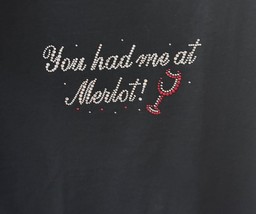 Christine Alexander 100% cotton scoop shirt had me at merlot size M - $759.65 MXN