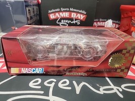 Nascar #8 Dale Earnhardt Jr. Clear Acrylic Candy Dish Filled w/ Doublecrisp - £5.66 GBP