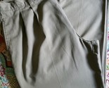 Farah Brand ~ Men&#39;s 42 x 30 ~ Khaki (Beige) in Color ~ Cotton Pants - $26.18