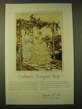 1924 Colgate & Co. Cashmere Bouquet Soap Ad - $18.49