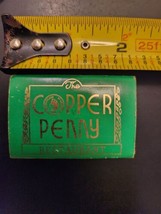 The Copper Penny Restaurant Matchbox matchbook cover branson missouri dixie vtg - £12.27 GBP