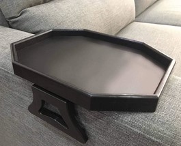 Drinks/Remote Control/Snacks Holder, Armrest Tray Table, And Sofa Arm Cl... - $35.99