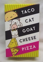 TACO CAT GOAT CHEESE PIZZA Junior Kids Family Card Game COMPLETE Cards - $278.01 MXN