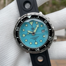 Steeldive SD1975C Automatic Diver Watch Seiko NH35 Movement Tiffany Blue... - £121.39 GBP