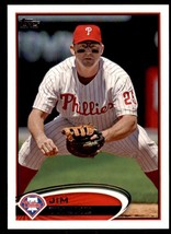 2012 Topps #371 Jim Thome NM-MT Phillies ID:73145 - $1.73