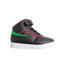 FILA Sneakers High Top Basketball Shoes Youth Size 10 Black Green 7FM01299-26 - £23.37 GBP