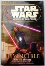 Troy Denning INVINCIBLE (Star Wars Legacy of the Force #9) hc 1st Darth Caedus - £12.39 GBP