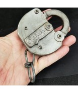 New York Central System padlock lock NYCS Adlake railroad rr antique 14 ... - $69.99
