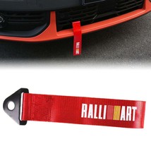 Brand New Ralliart High Strength Red Tow Towing Strap Hook For Front / REAR BUMP - £11.99 GBP