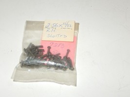 PACKAGE OF APPROX 20 SCREWS - 2-56 X 15/32 - SLOTTED  - W46U - $1.43