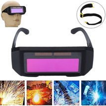 Solar Power Welder Eyes Goggle Glasses Auto Darkening Welding Helmet Pro... - £10.97 GBP