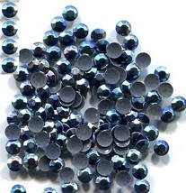 RHINESTUDS Faceted Metal 3mm AB ICE BLUE Hot Fix   2 Gross  288 Pieces - $5.79